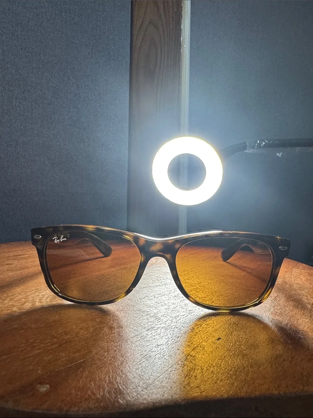 Used Ray-Ban  New wayfarer Tortoiseshell Sunglasses - Brown Lenses